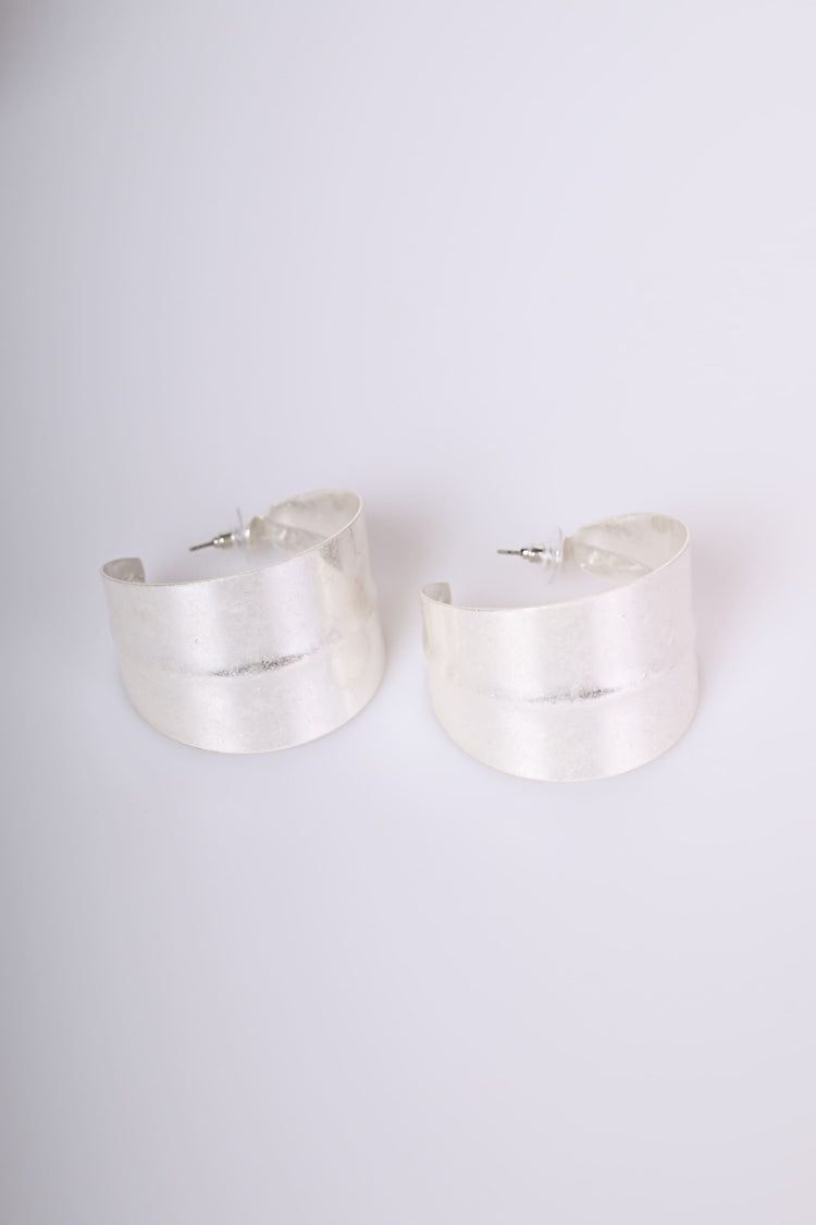 Semi-circle earrings