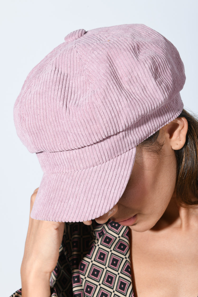 Corduroy hat