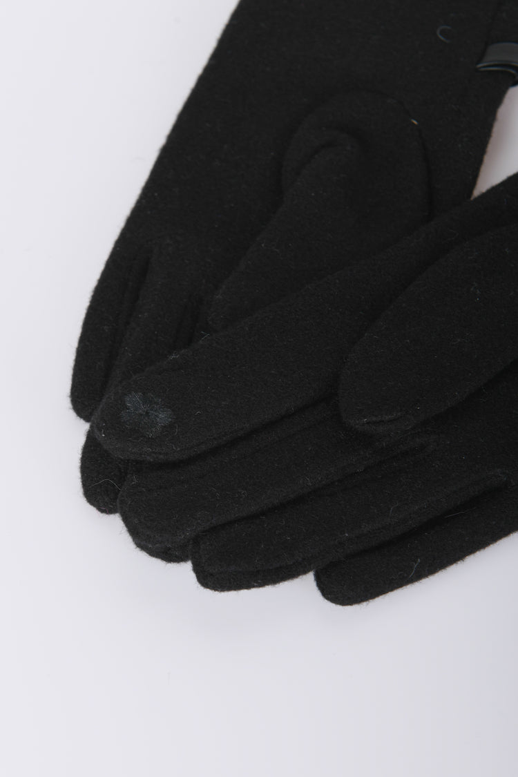 Chain-detail gloves