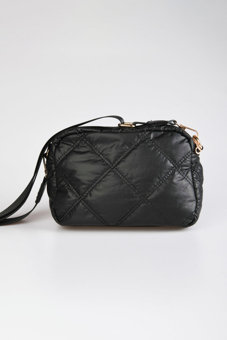 Quilted and padded nylon bag