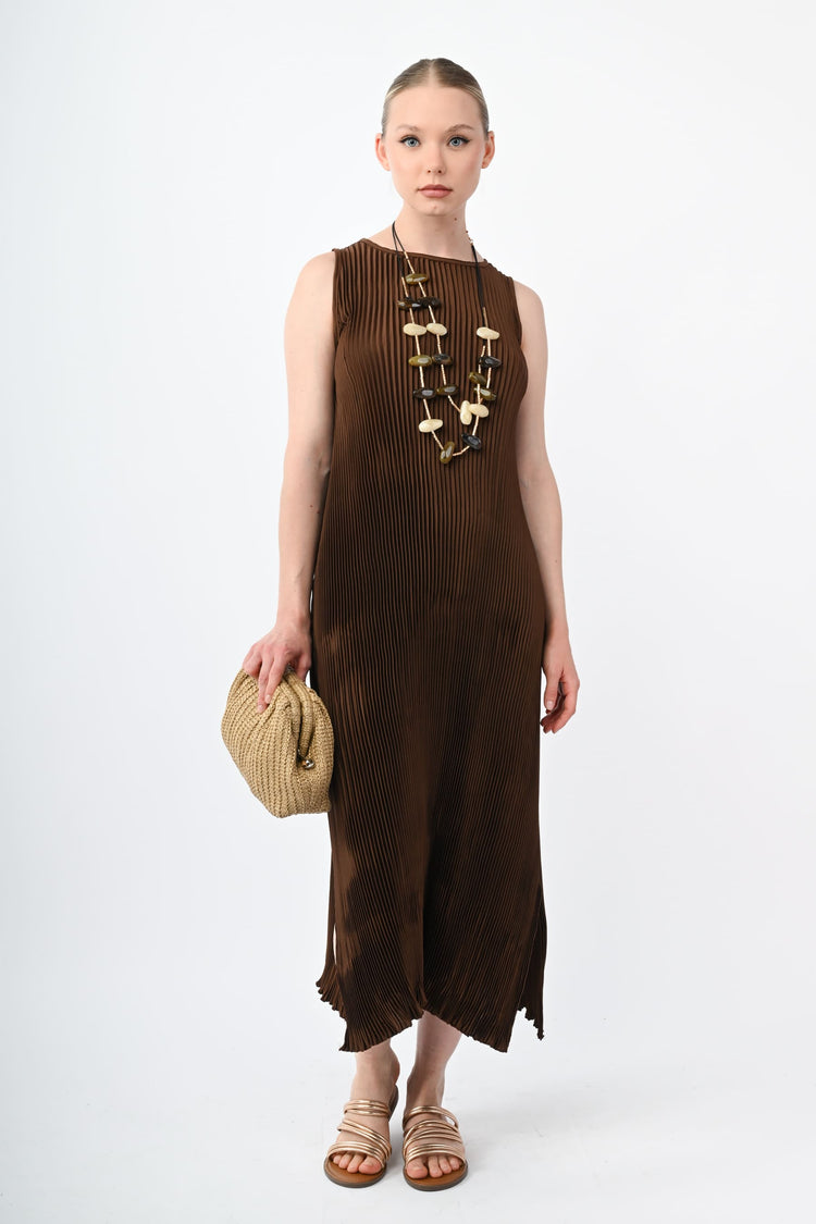 Pleated dress