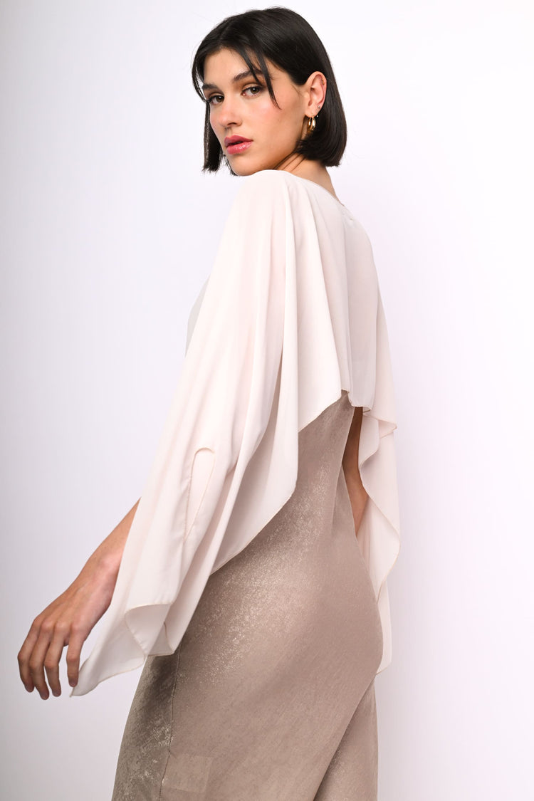Georgette shrug