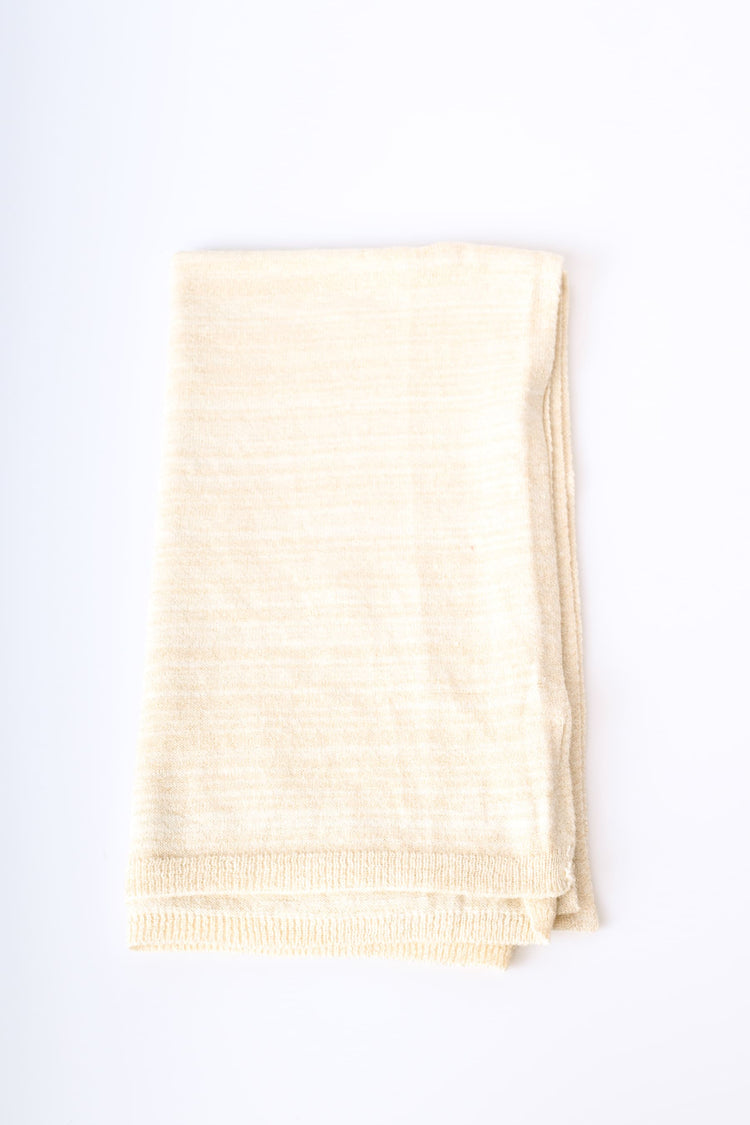 Lurex knit scarf