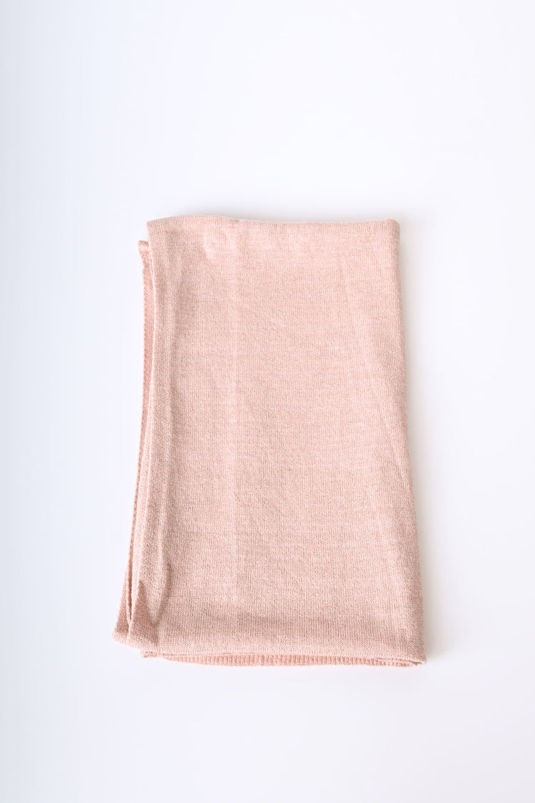 Lurex knit scarf