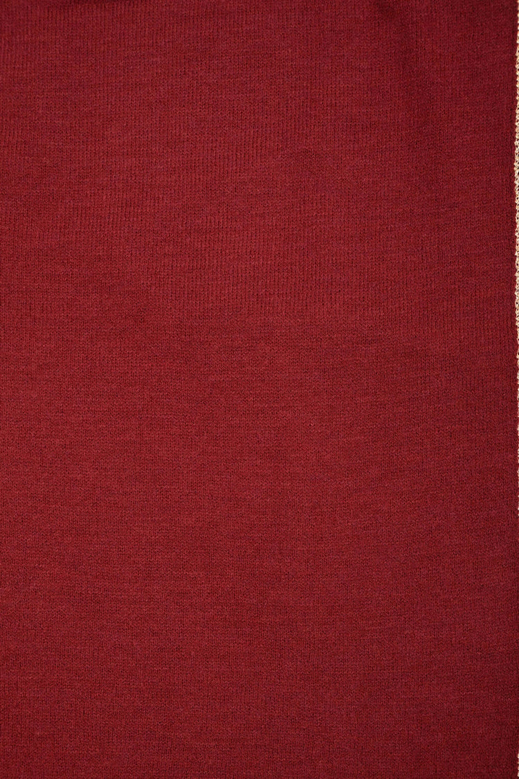 Contrast edge scarf