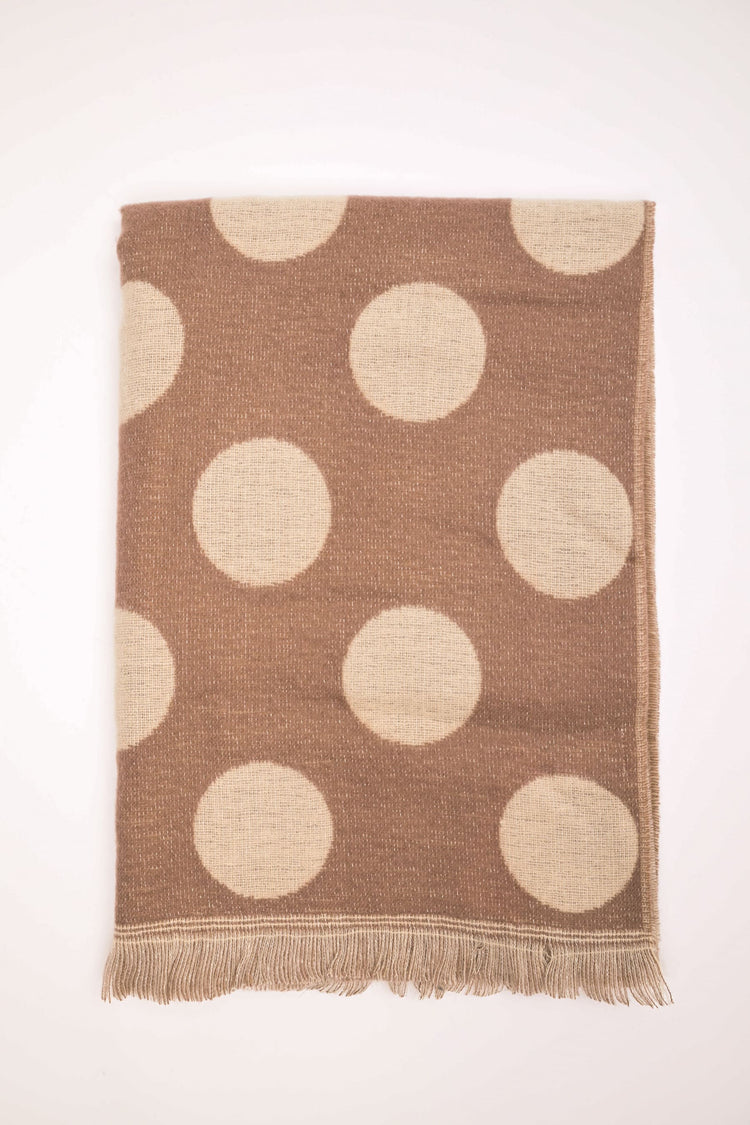 Polka dot scarf
