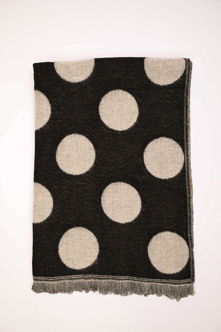 Polka dot scarf