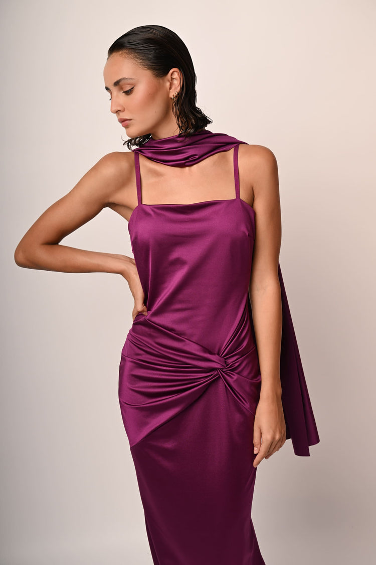 Satin stole