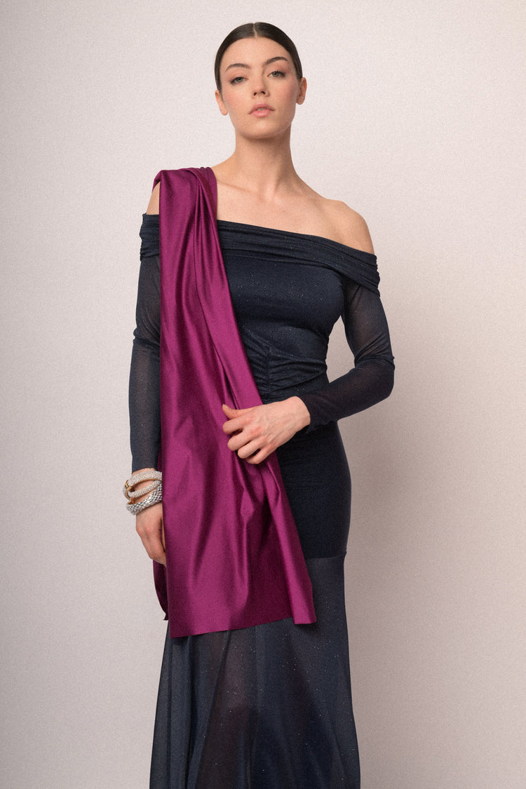 Satin stole