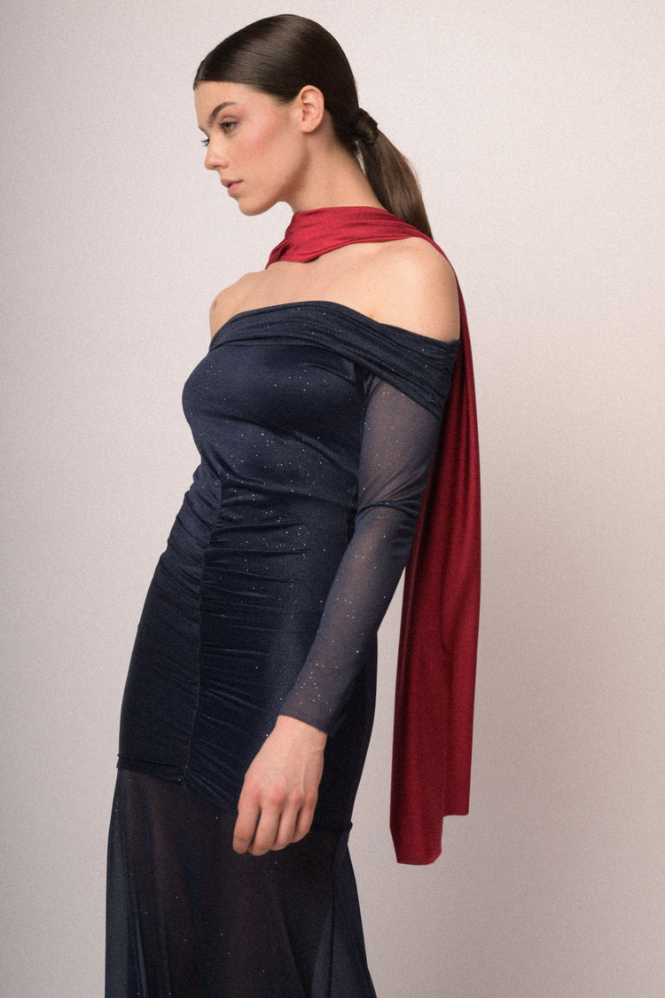 Satin stole