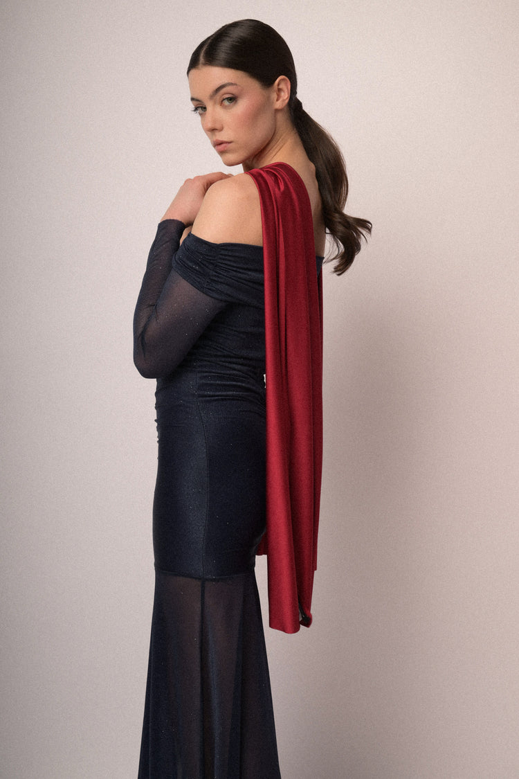 Satin stole