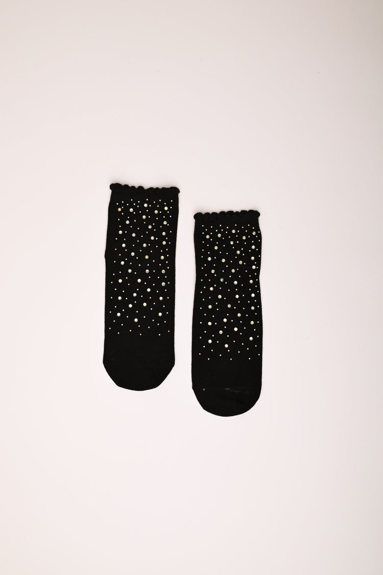Set of two pairs of mini studs socks