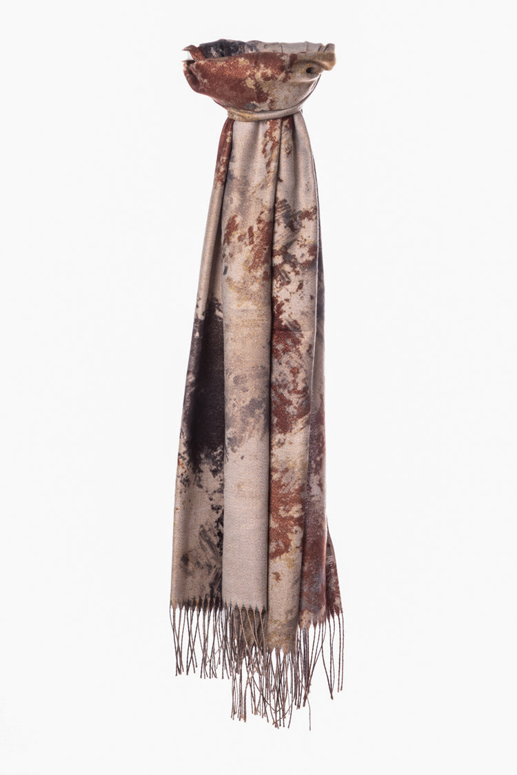 Abstract motif scarf