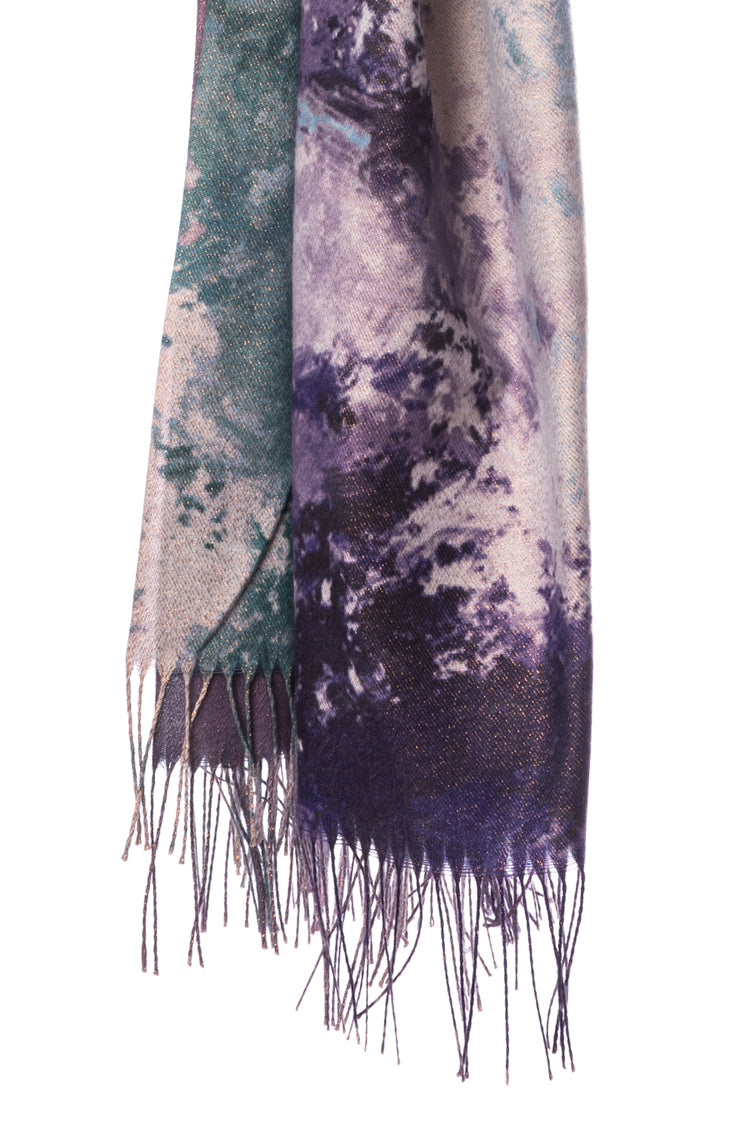 Abstract motif scarf