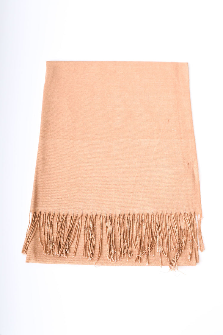 Laminated fabric scarf
