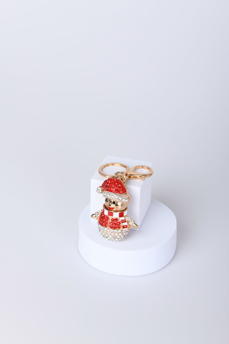 Snowman keychain