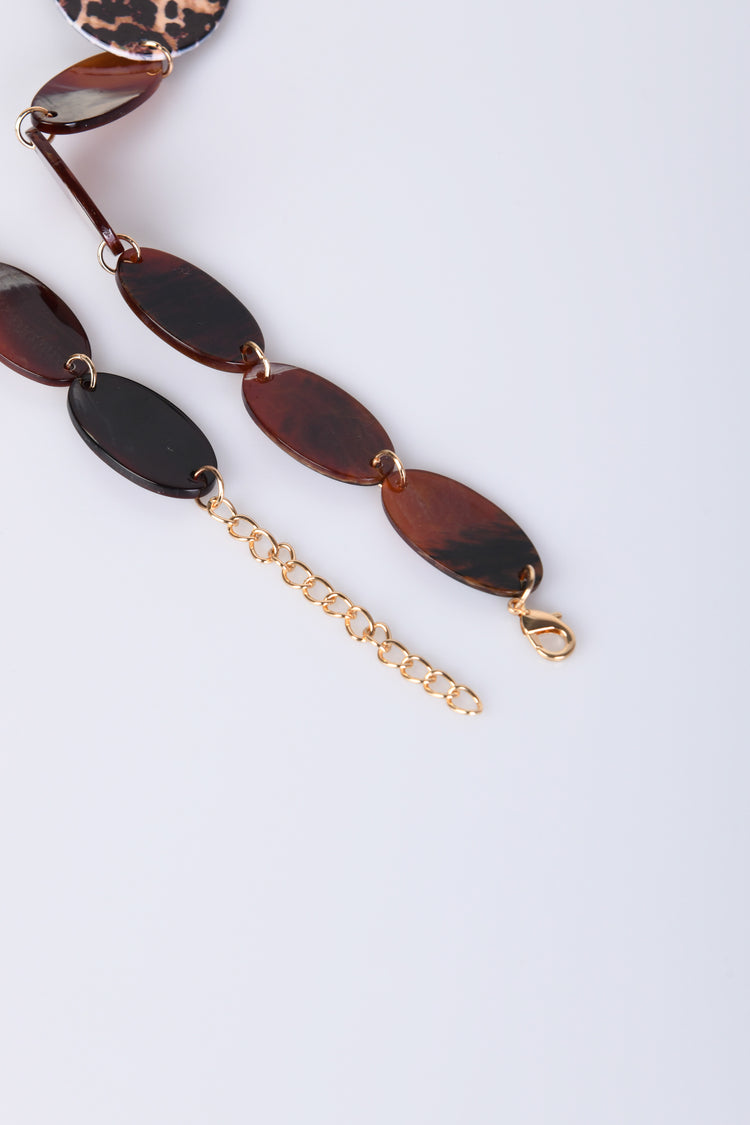 Pendant long necklace