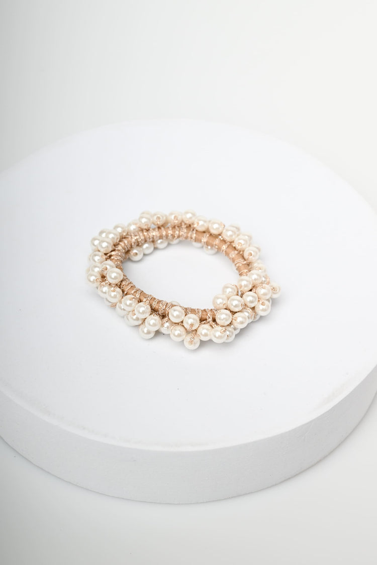 Set of two hair scrunchies