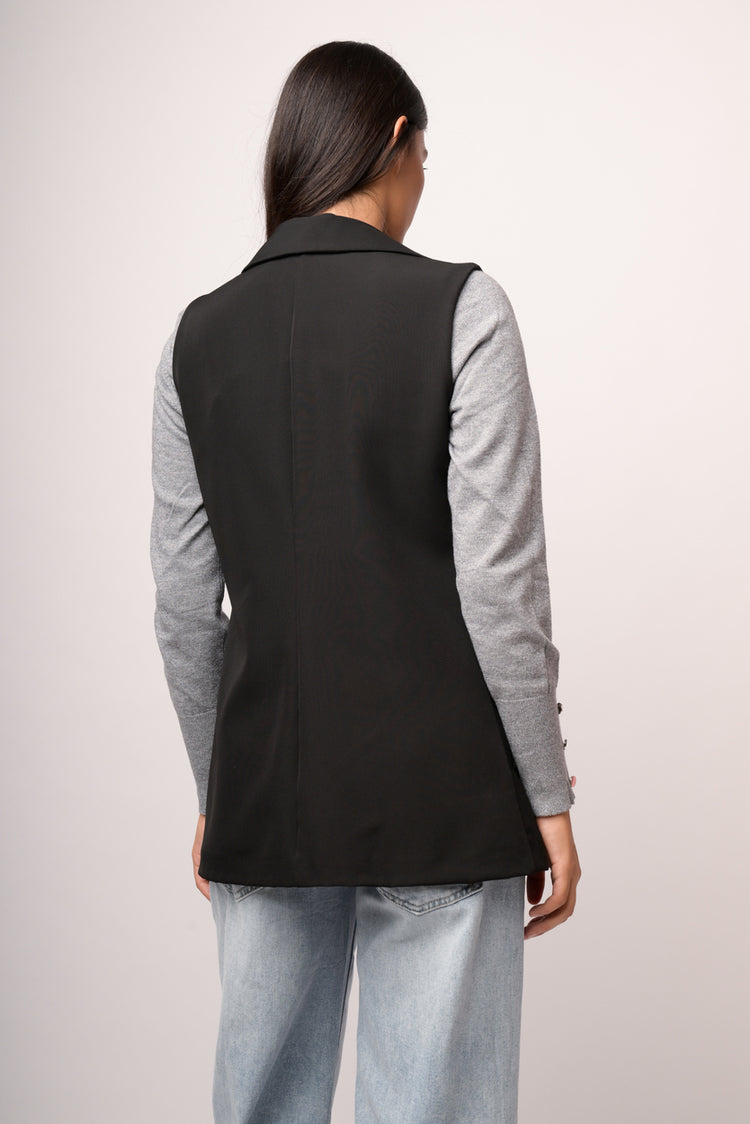 Gilet un bottone