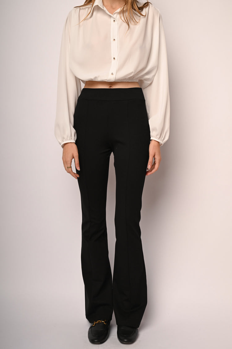 Flared leg leggings