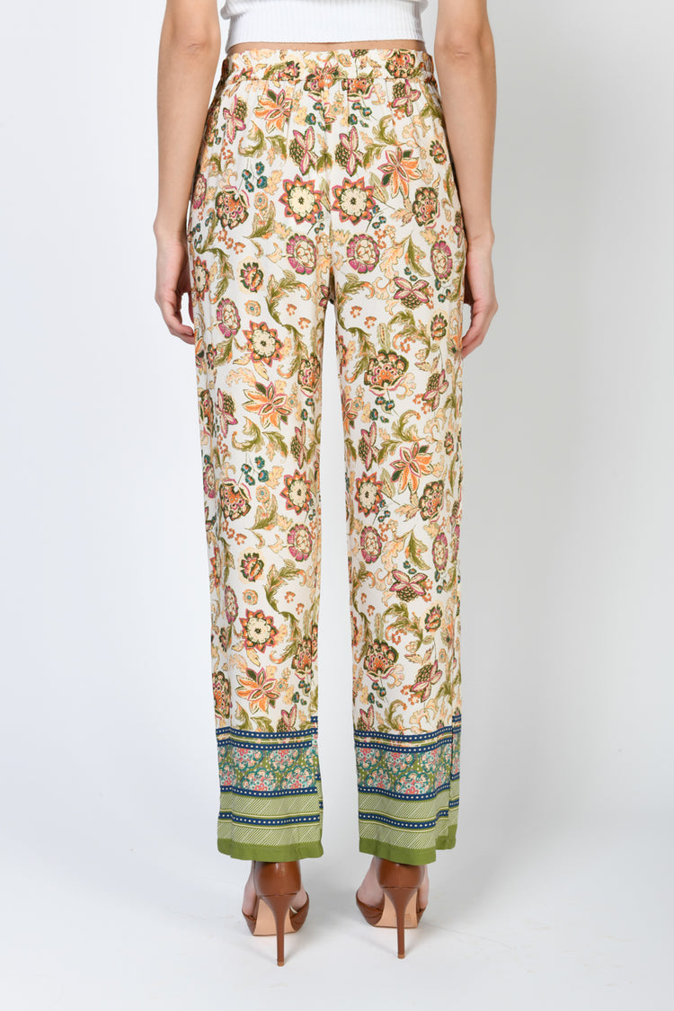 Pantaloni palazzo fantasia