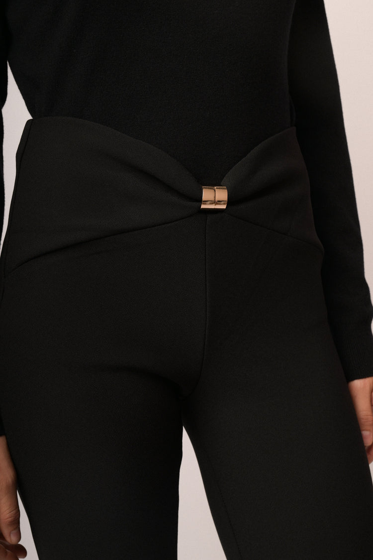 Leggings zampa con accessorio