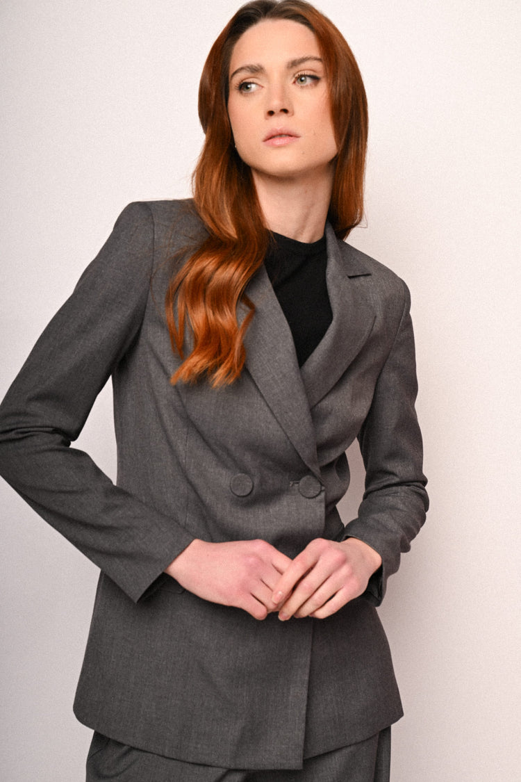 Double-breasted blazer