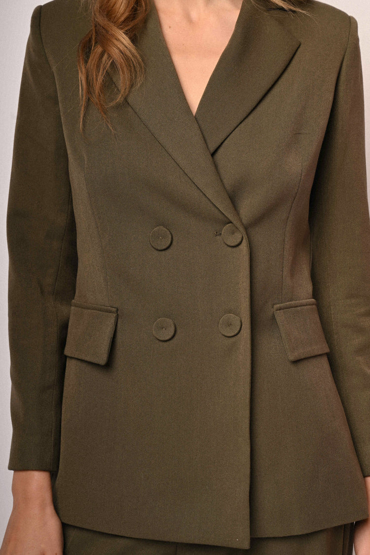 Double-breasted blazer