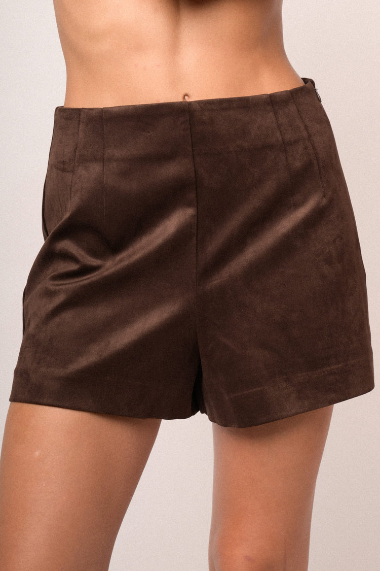 Gonna pantalone velour