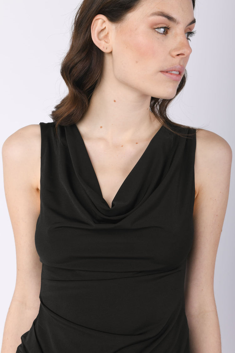 Cowl neck top