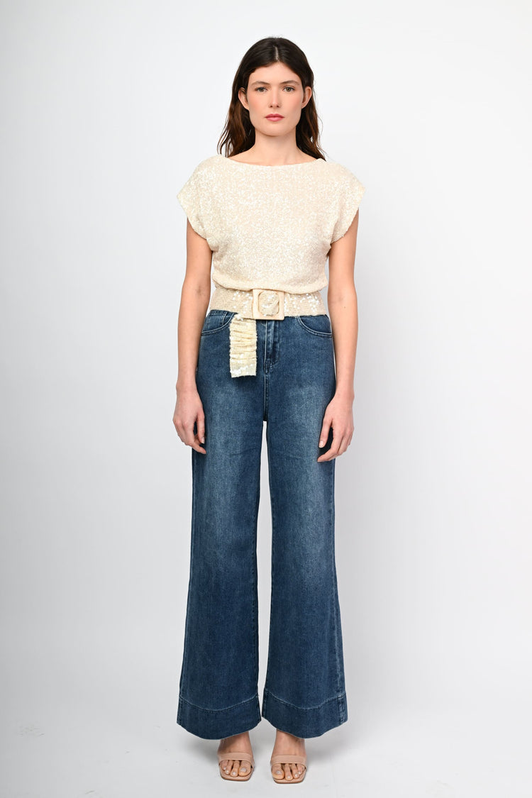 Sequined top