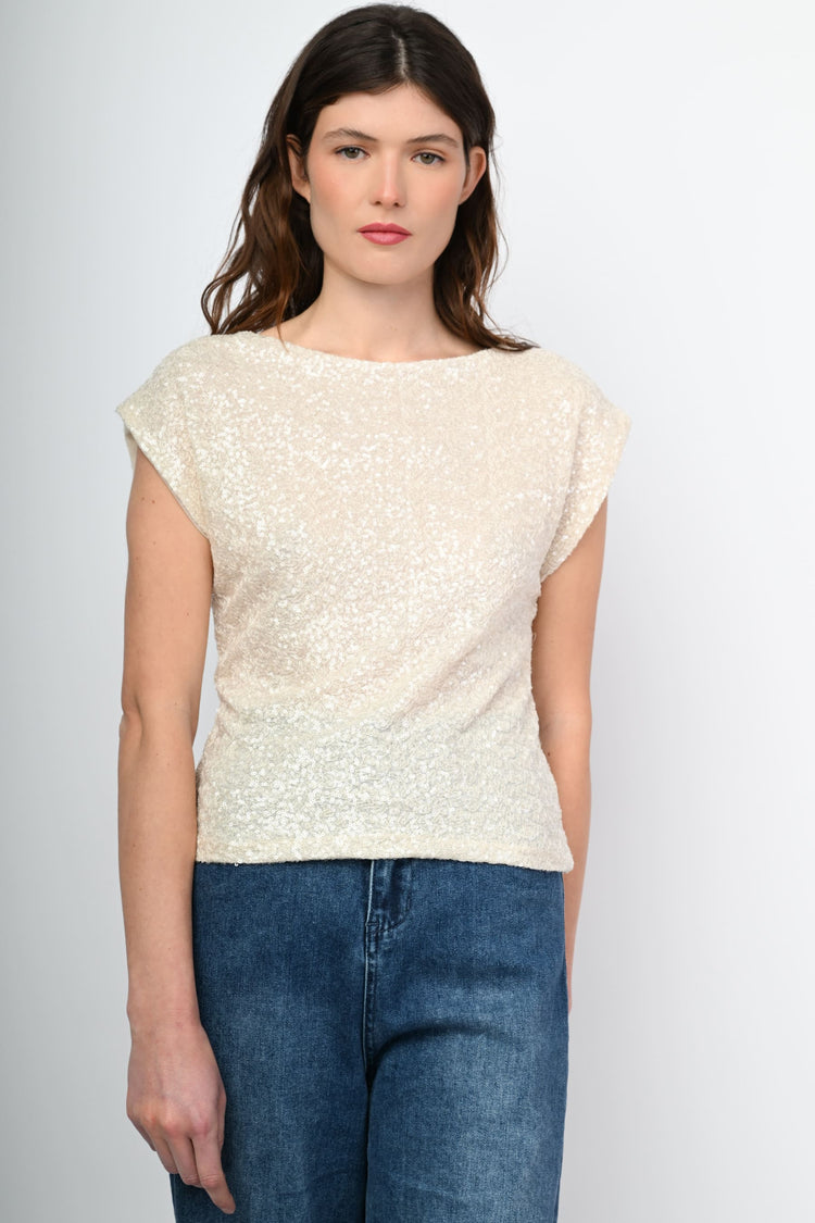 Sequined top