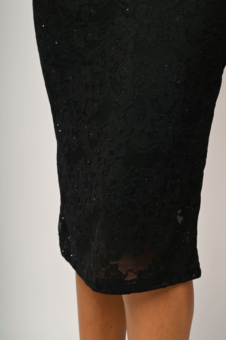 Abito pizzo strass