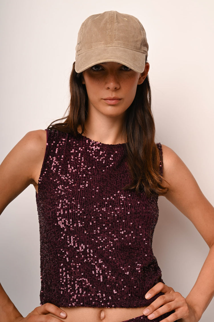 Sequin top