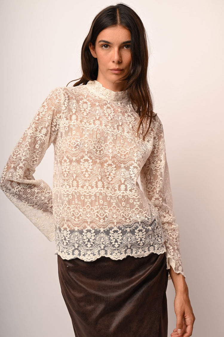 Lace blouse