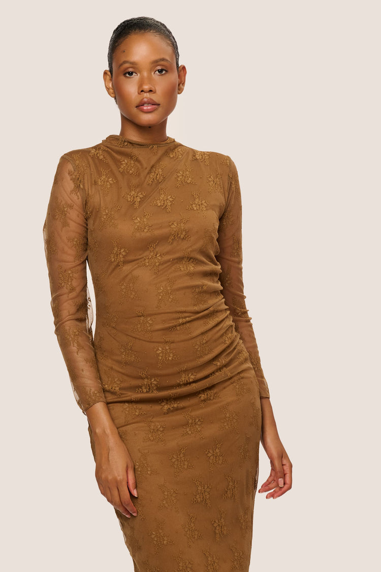 Lace sheath dress
