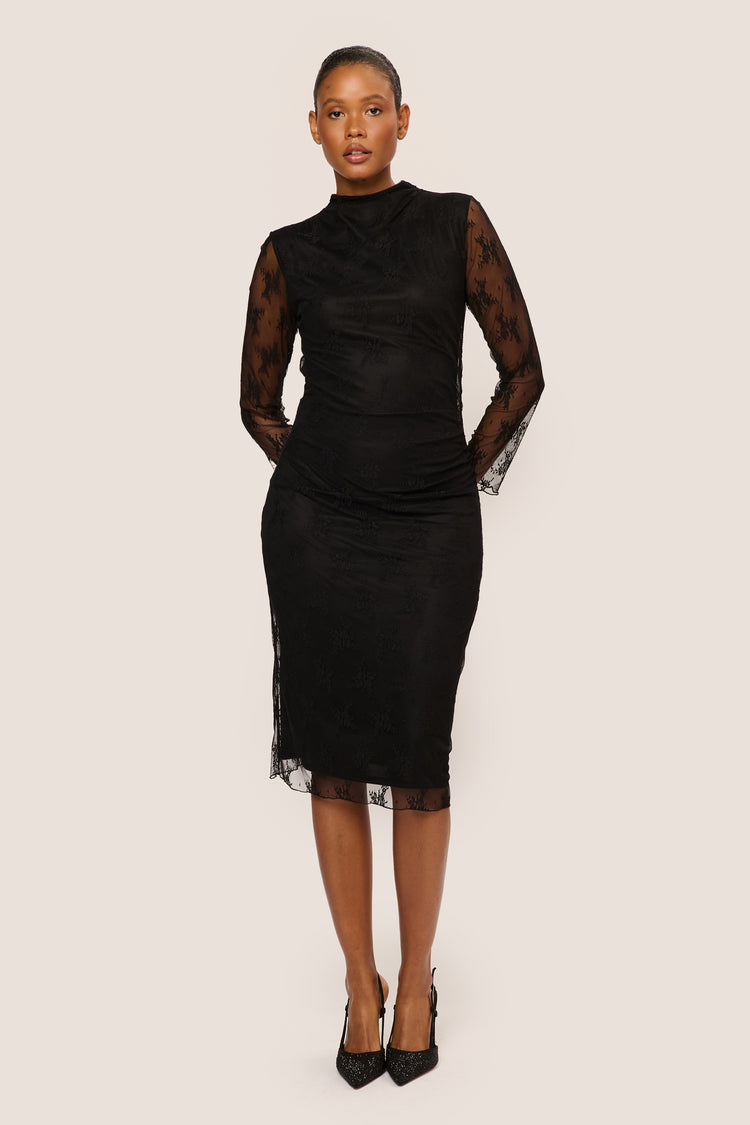 Lace sheath dress