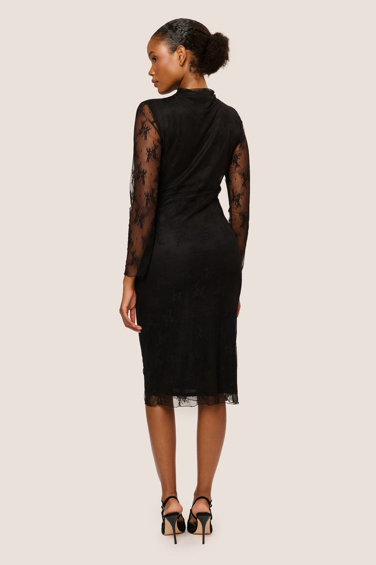 Lace sheath dress