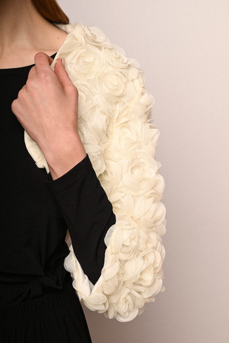 3D rose shrug