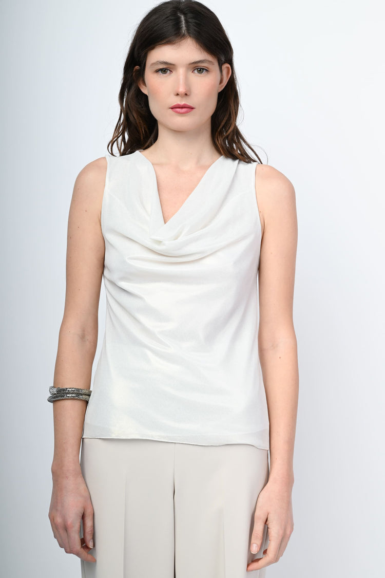 Laminated effect top
