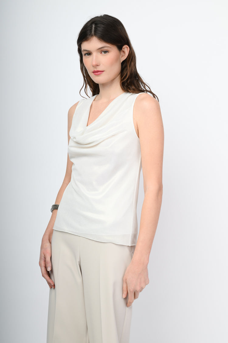 Laminated effect top