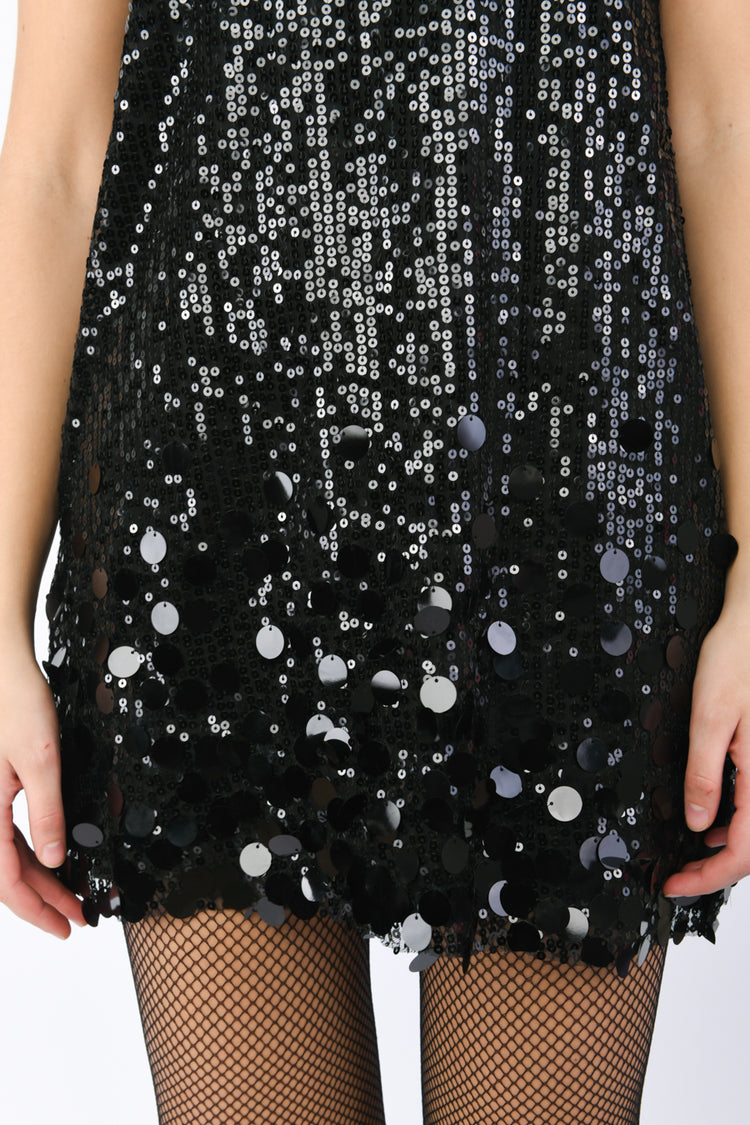 Sequins mini dress