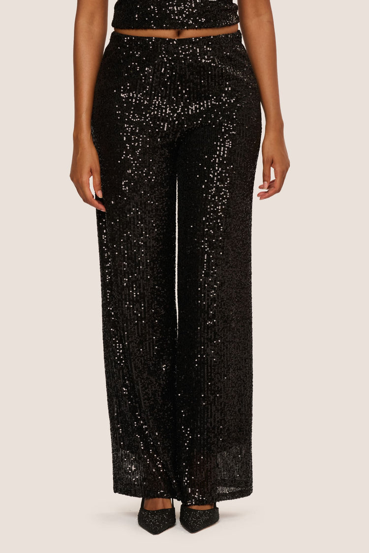 Sequin trousers