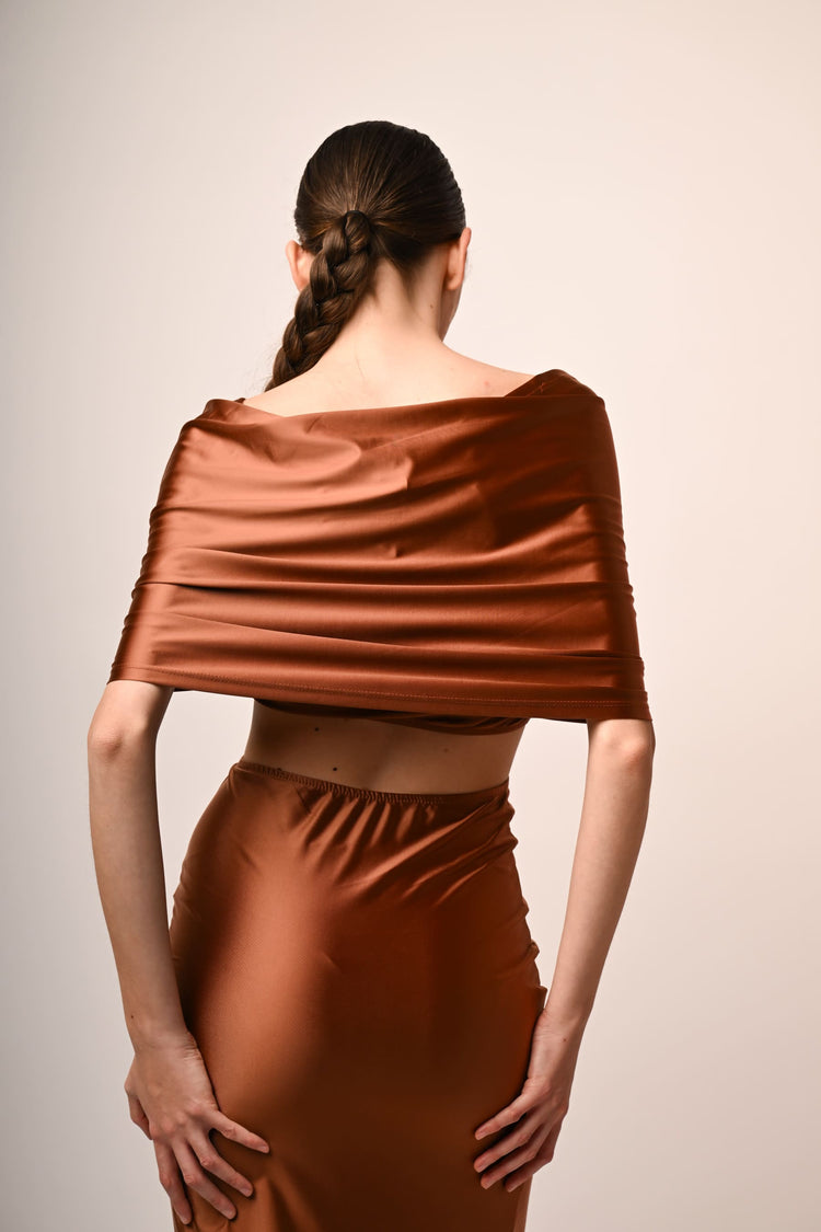 Satin stole