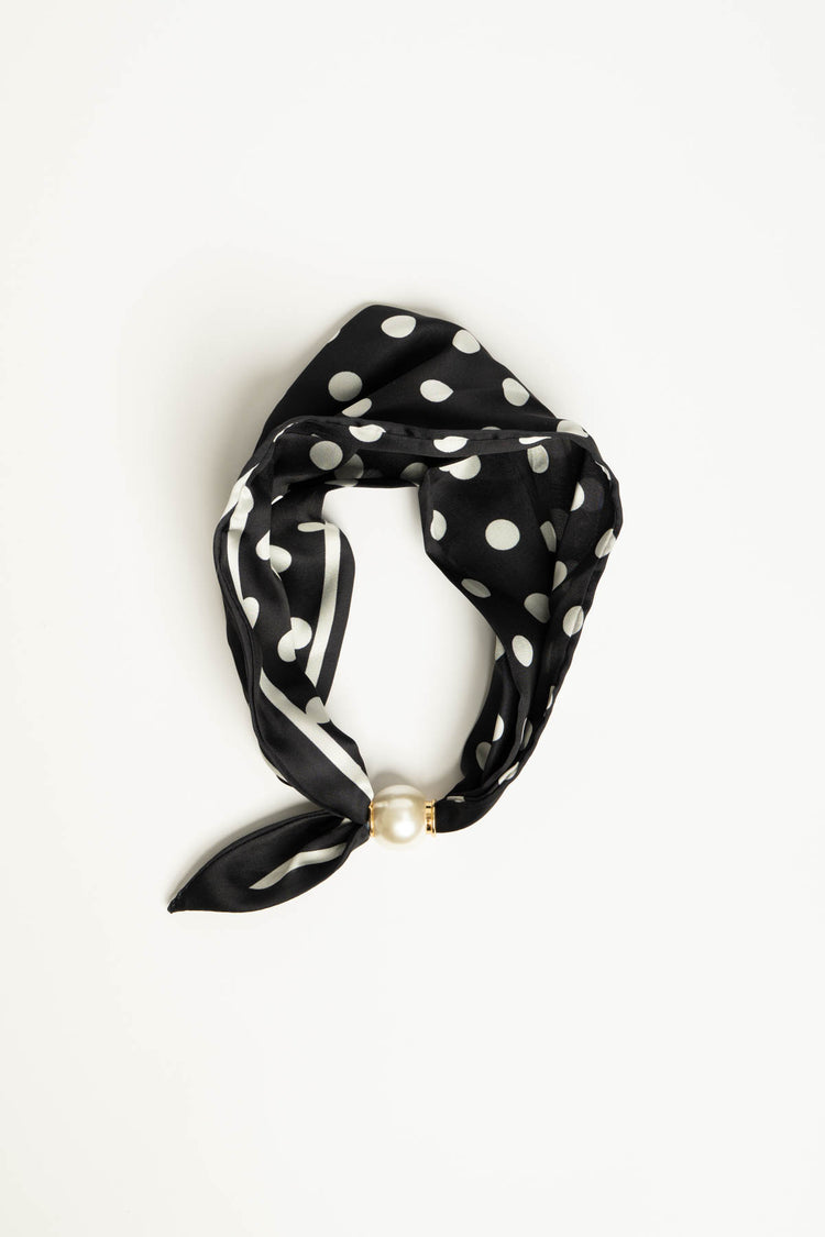 Foulard collana pois