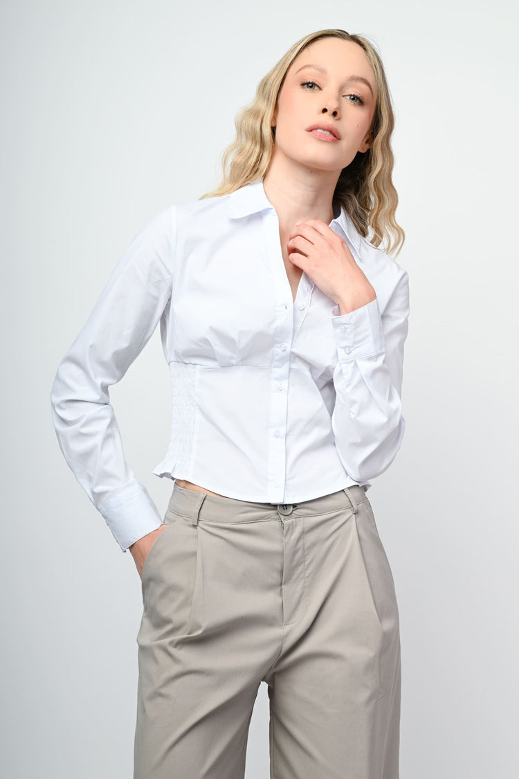 Bustier shirt