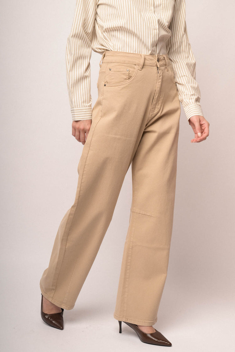 Pantaloni drill mom