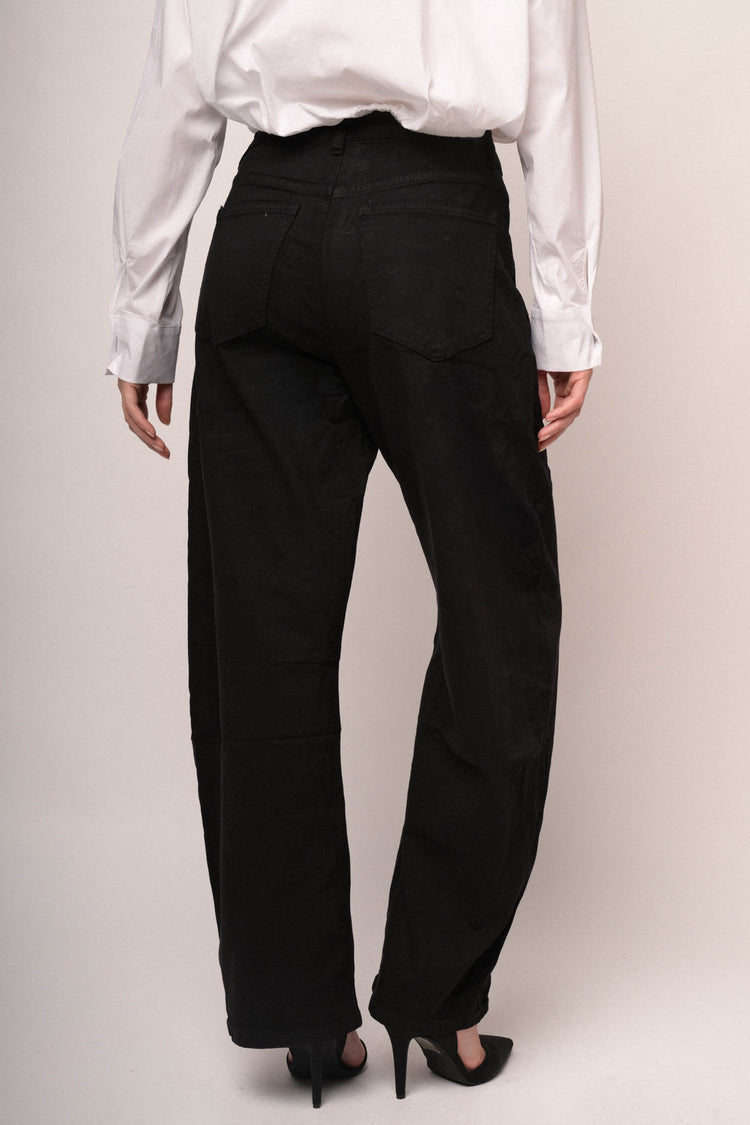 Pantaloni drill mom