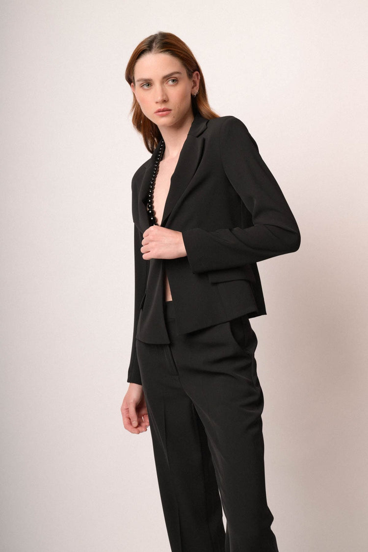 Giacca basic fluida