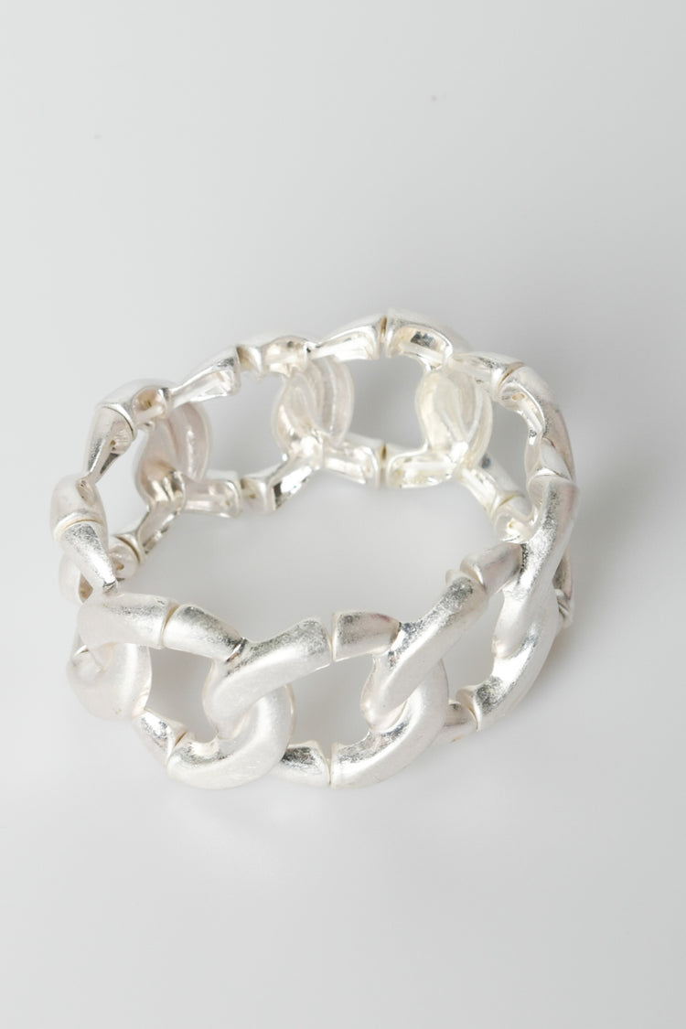 Chain rigid bracelet